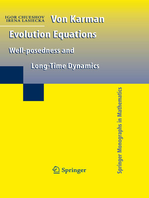 cover image of Von Karman Evolution Equations